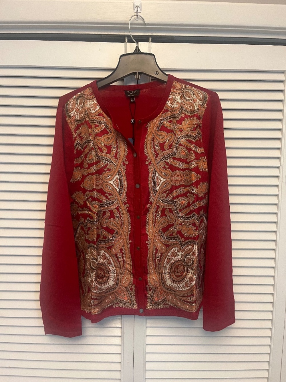 Talbots NWT Silky Front Cardigan